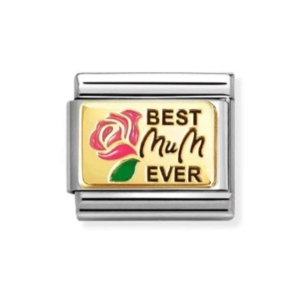 Nomination Composable Classic Best Mum Ever Charm