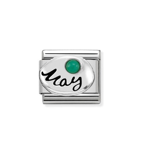 Nomination Composable Classic May Birthstone Charm Emerald
