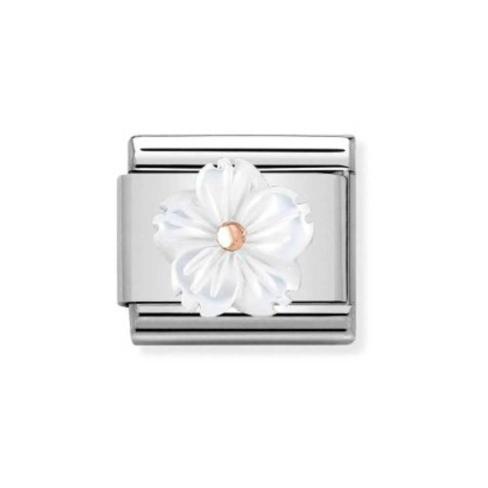 Nomination Composable Classic Flower MOP Charm