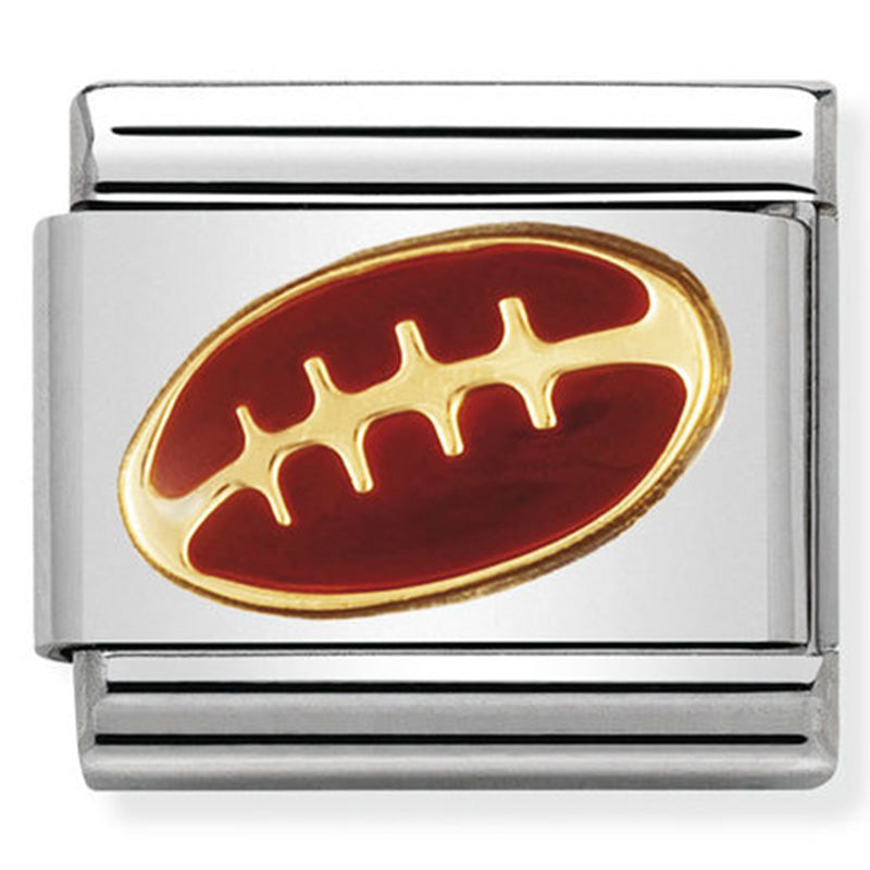 Nomination Composable American Football Charm