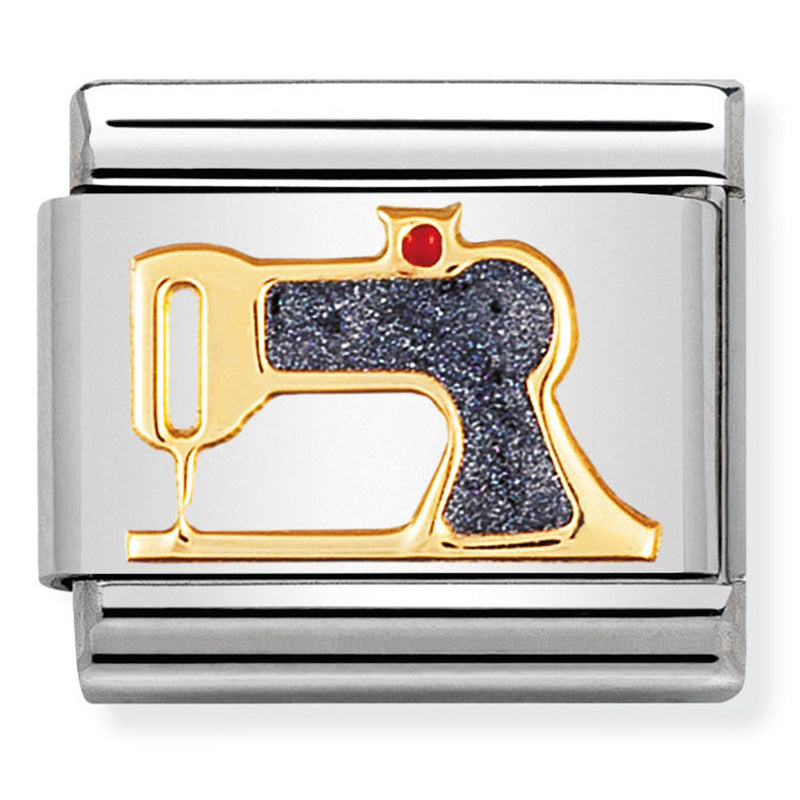 Nomination Composable Sewing Machine Charm