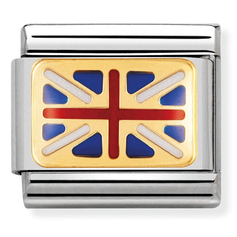 Nomination Composable Classic Europe Flag Great Britain Charm