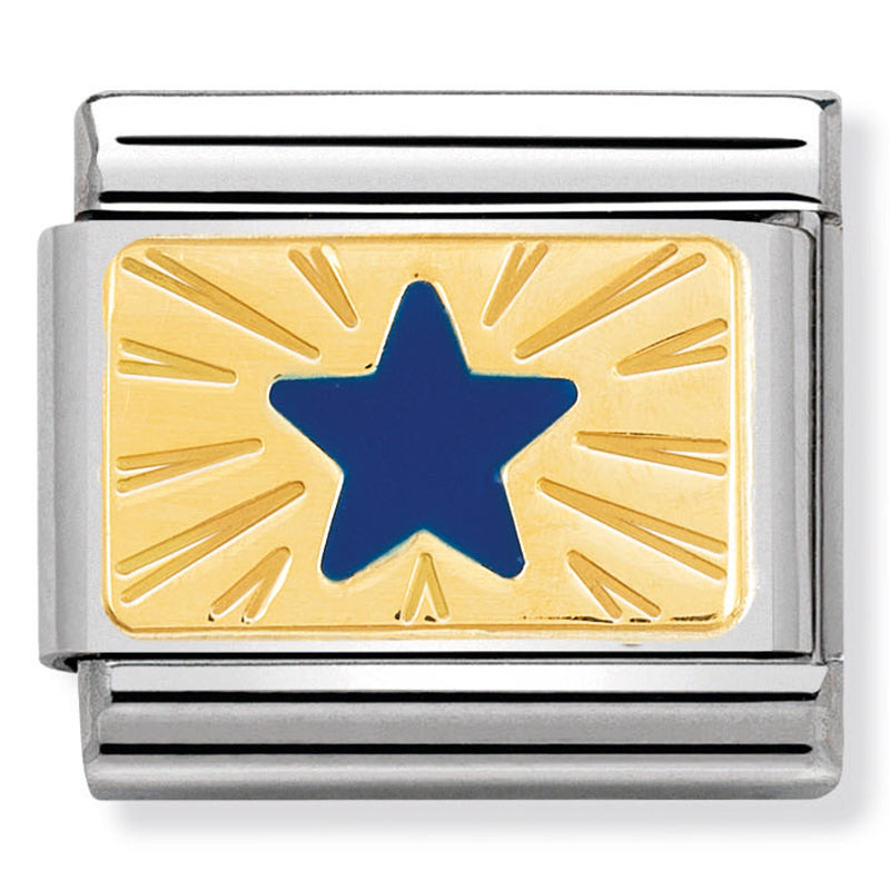 Nomination Composable Blue Star Charm