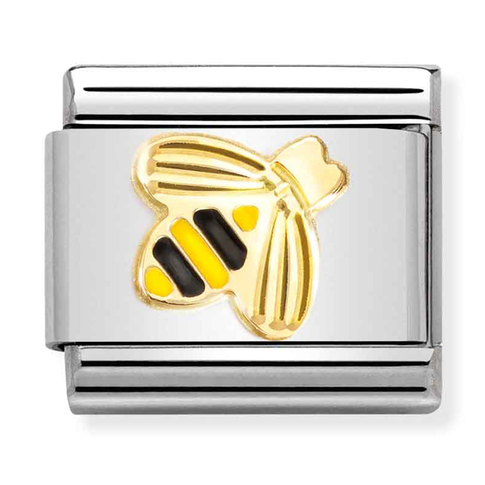 Nomination Composable Etched Bee Charm