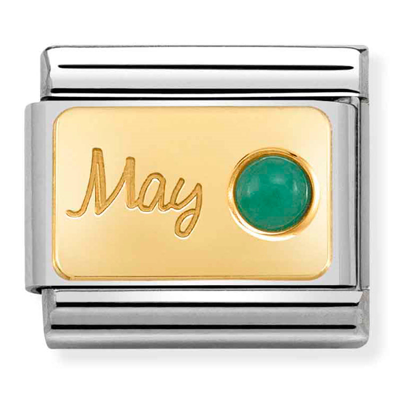 Nomination Composable May Birthstone Charm (Emerald)
