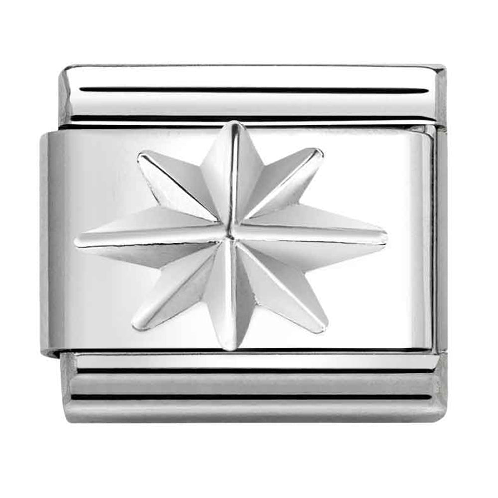 Nomination Composable Wind Rose Charm