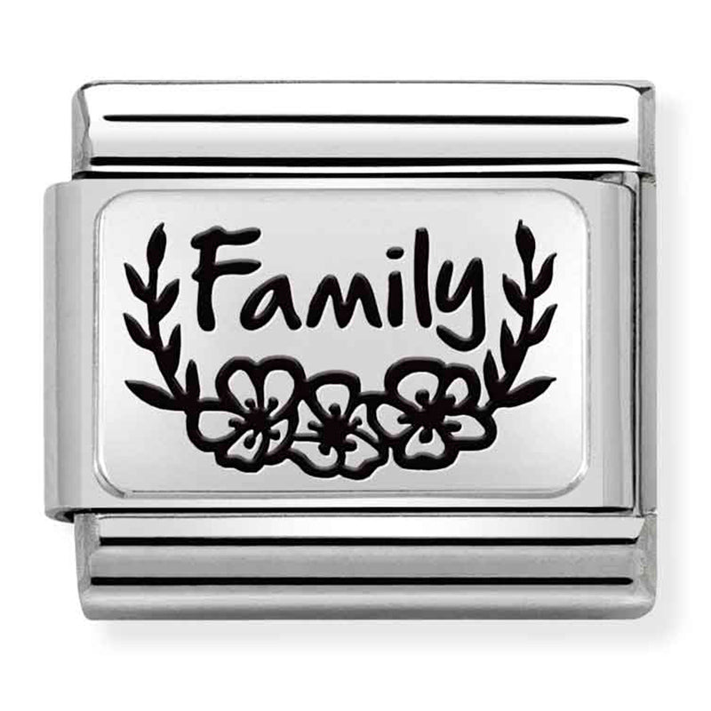 Nomination Composable Family Flowers Charm