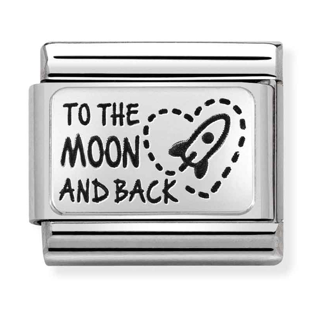 Nomination Composable To The Moon And Back Charm