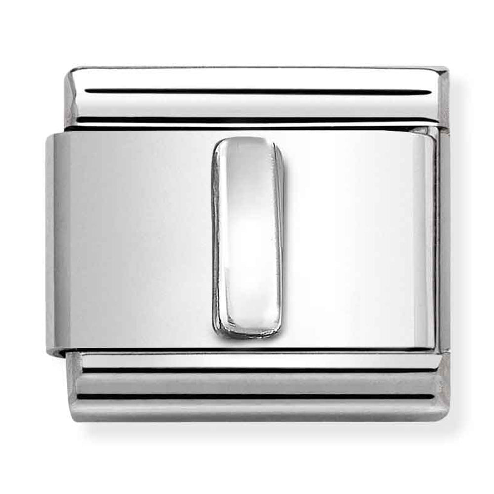 Nomination Composable Classic Letters St/Steel, Stg Silver "I" Charm