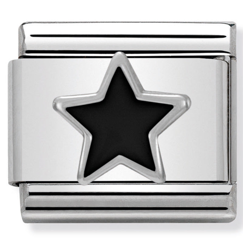 Nomination Composablel Black Star Charm