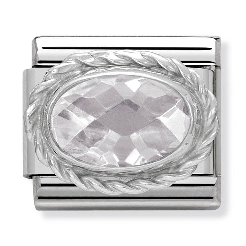 Nomination Composable White CZ Charm