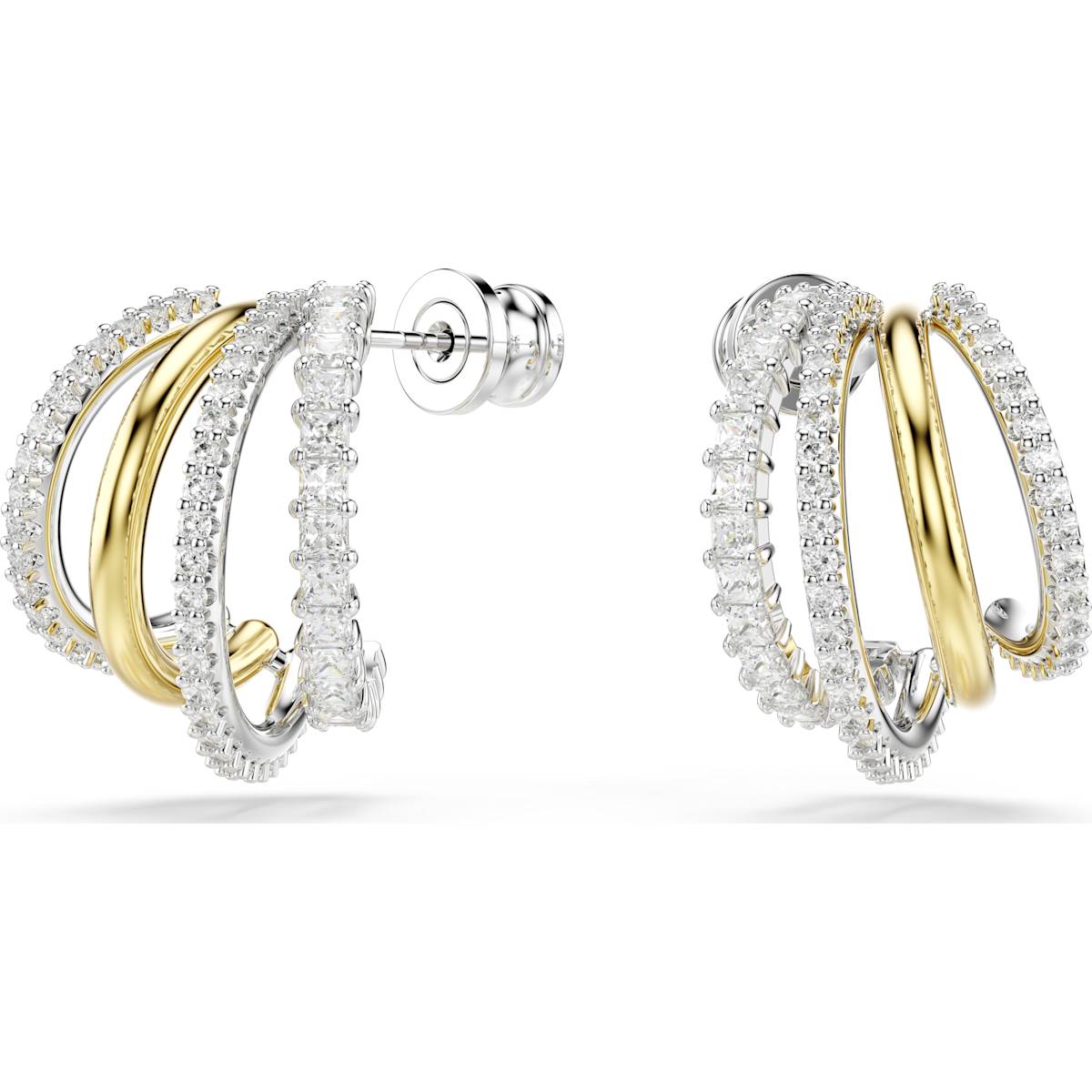 SWAROVSKI HYPERBOLA:HOOP EARRINGS