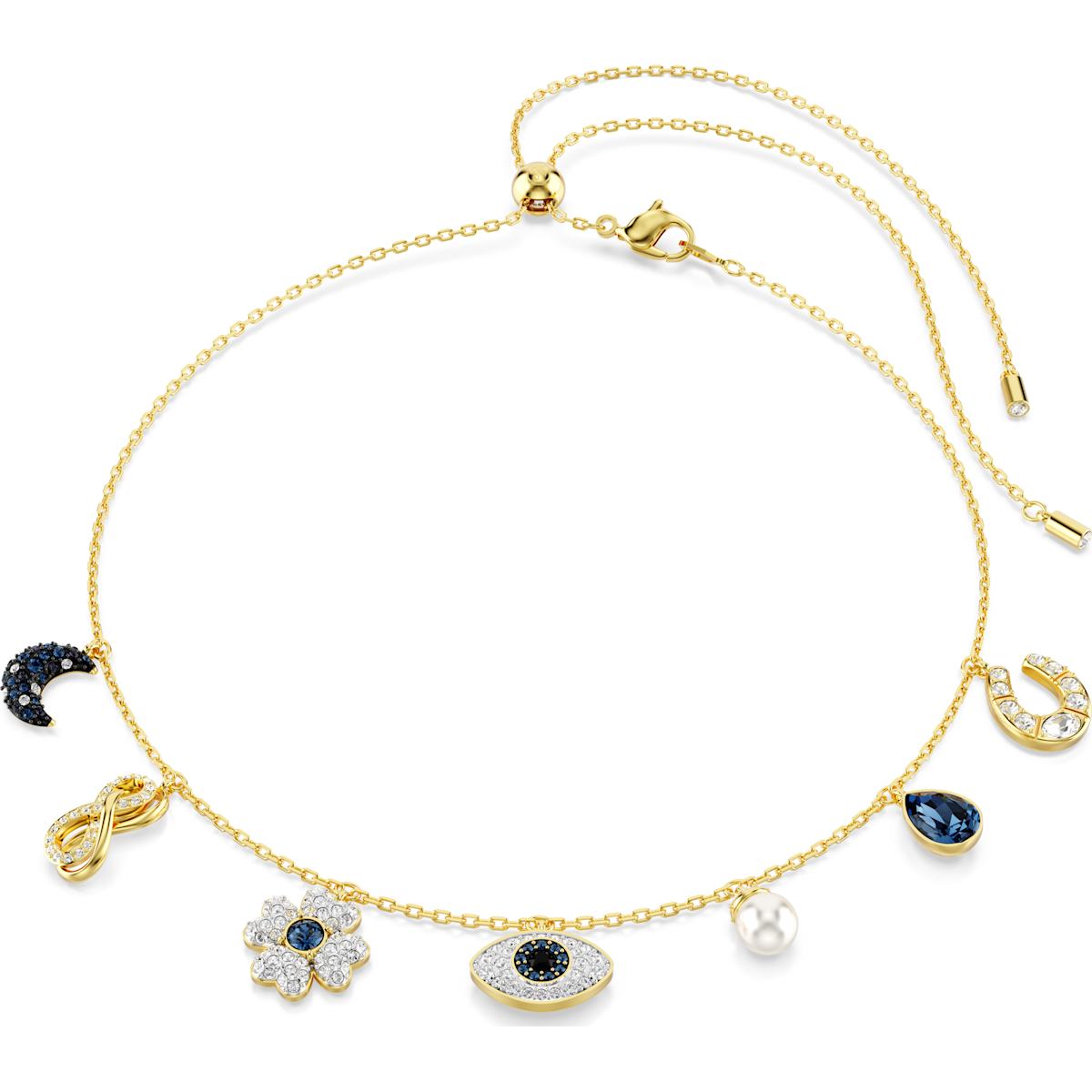 SWAROVSKI SYMBOLICA:CHOKER BLU/GOS