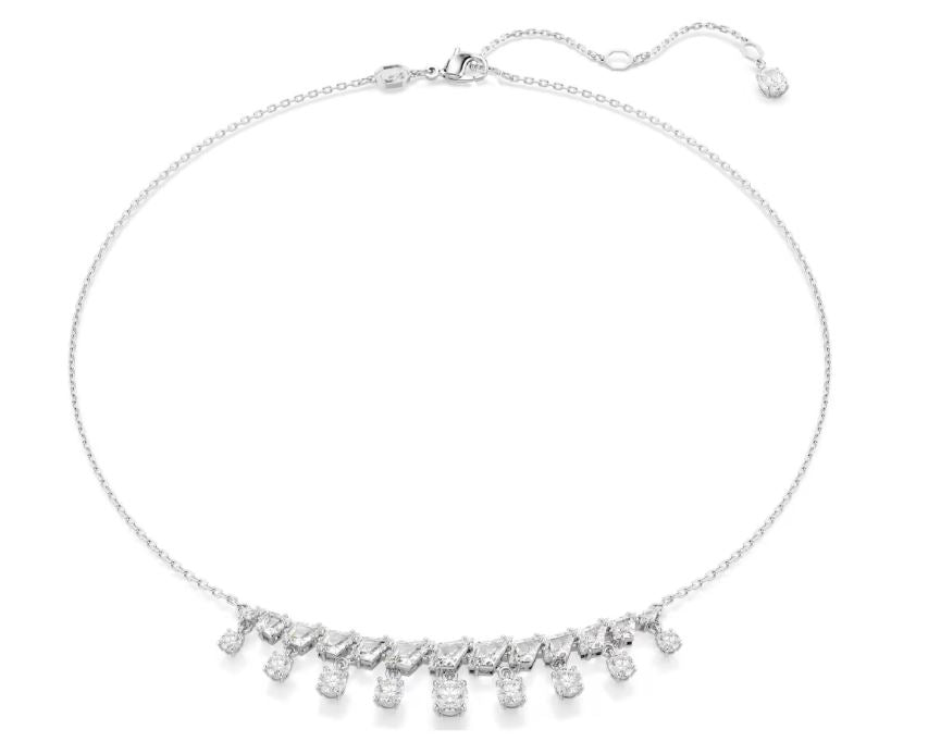 SWAROVSKI IDYLLIA E:NECKLACE WHITE/RHS