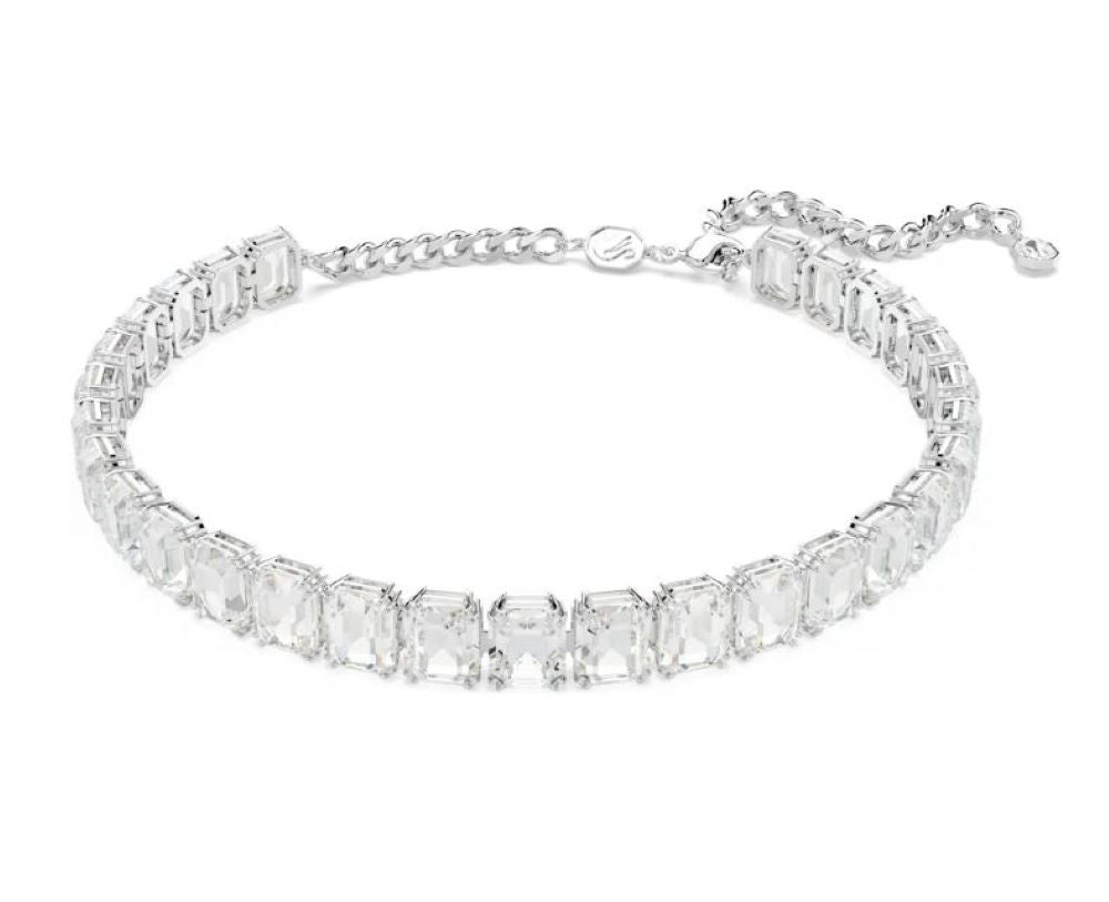 SWAROVSKI MILLENIA:CHOKER S WHI/RHS