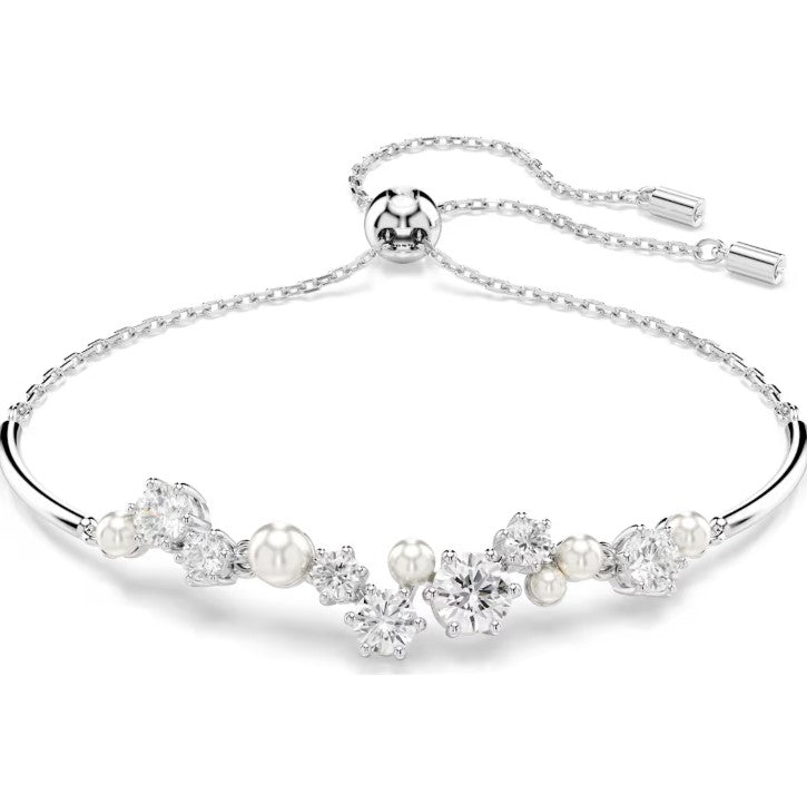 SWAROVSKI CONSTELLA:BRACELET SOFT WHITE/RHS M