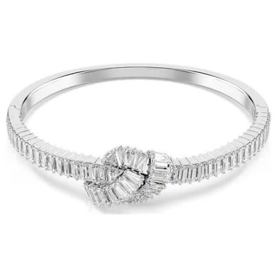 SWAROVSKI MATRIX:BANGLE KNOT WHI/RHS M
