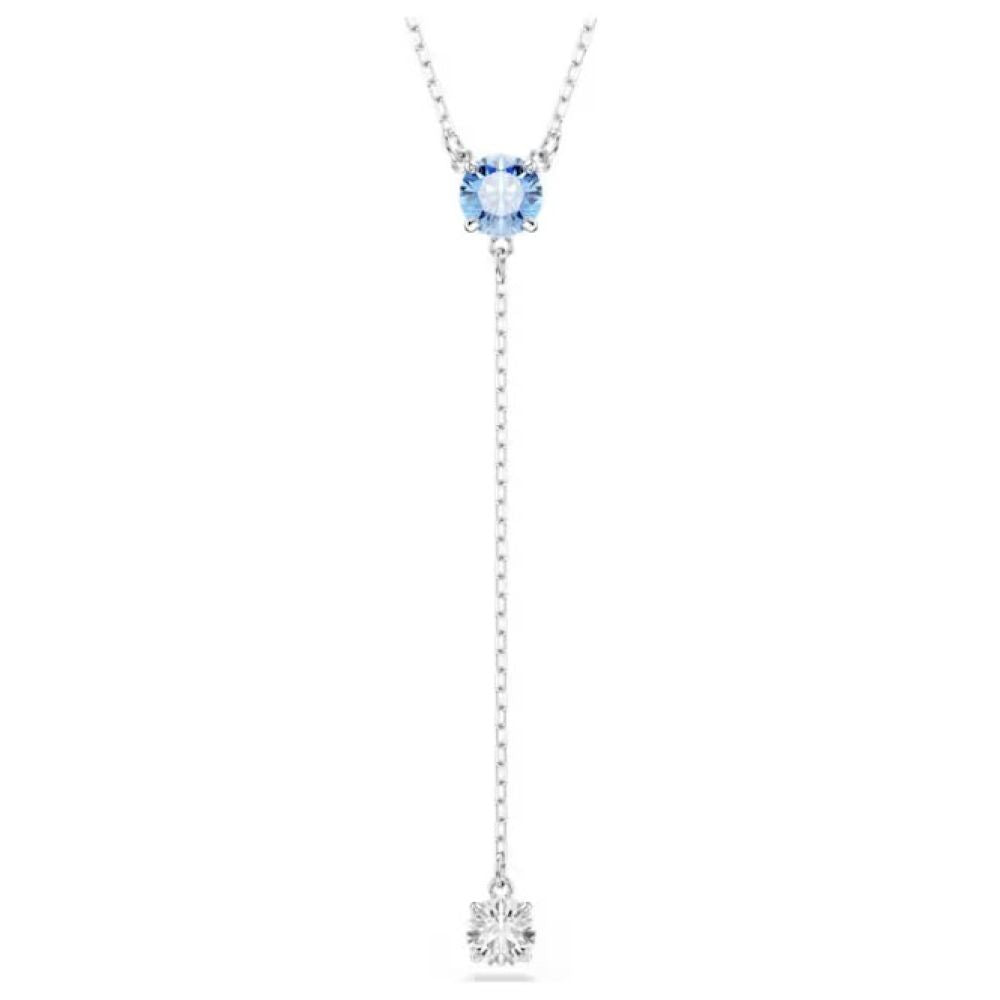 SWAROVSKI STILLA:NECKLACE FANBL/RHS