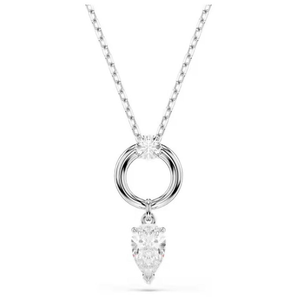 SWAROVSKI MESMERA:PEND PEAR WHI/RHS
