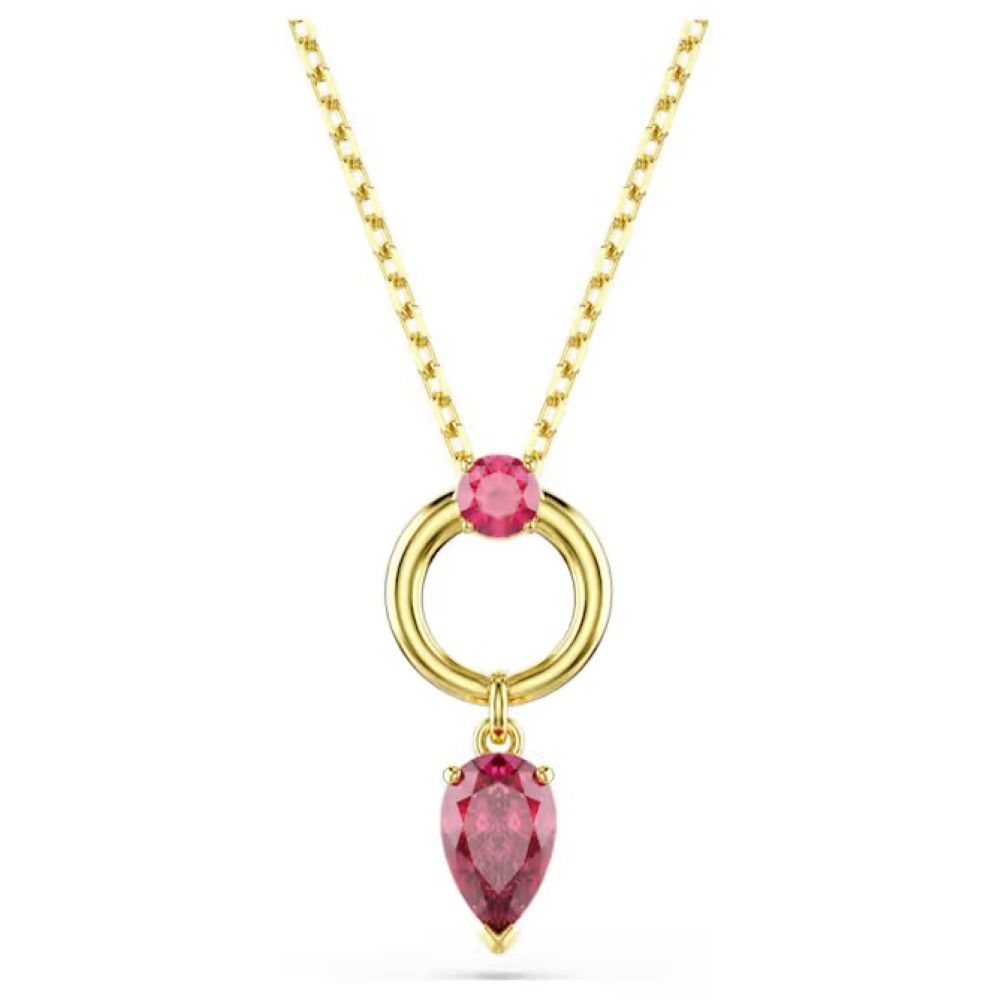 SWAROVSKI MESMERA:PEND RED/GOS