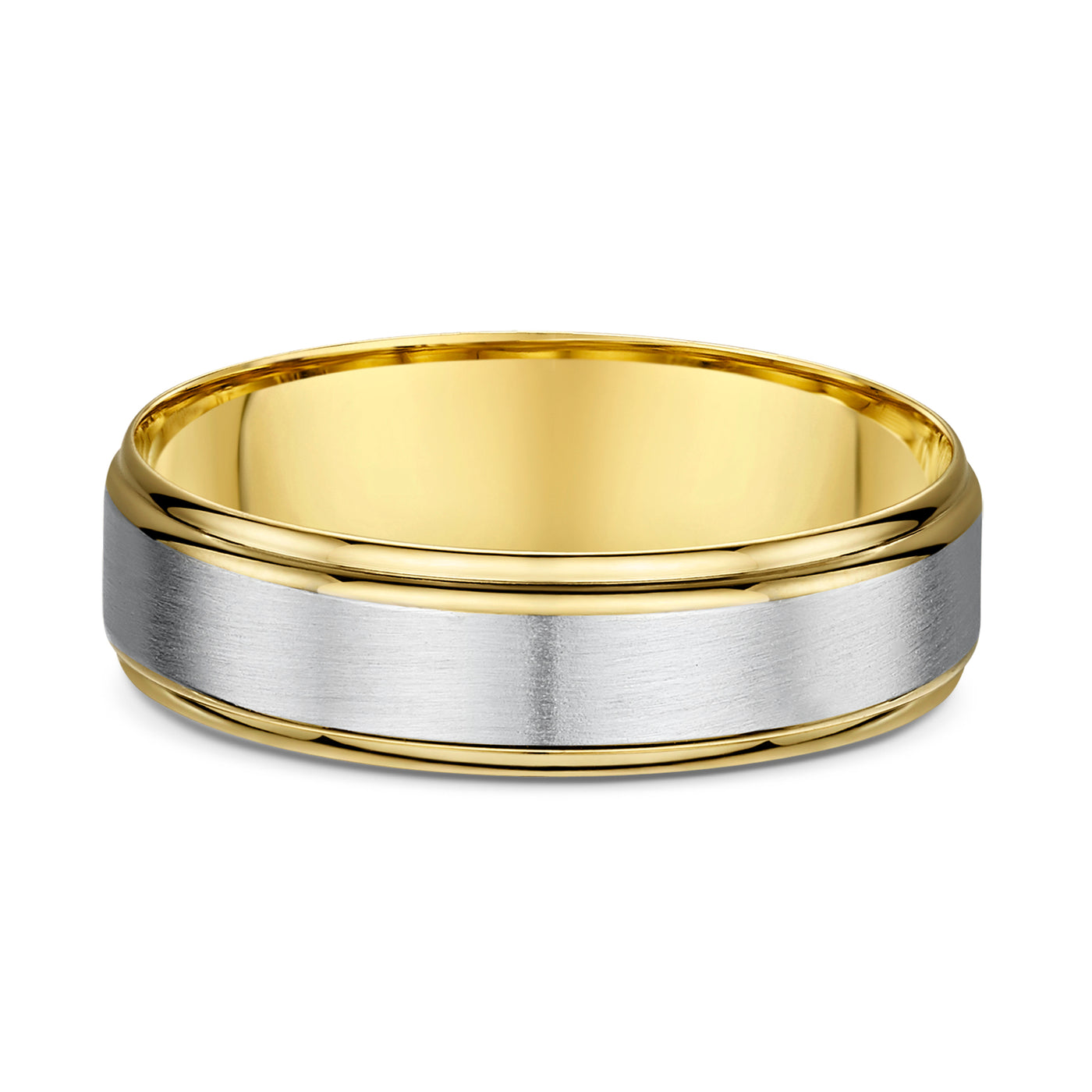 Yellow & White Gold Wedding Ring