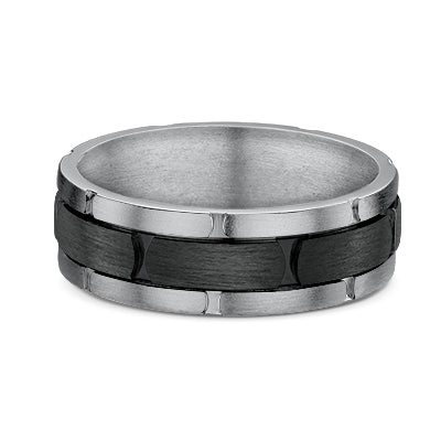 Titanium & Carbon Fibre Men's Wedding Ring