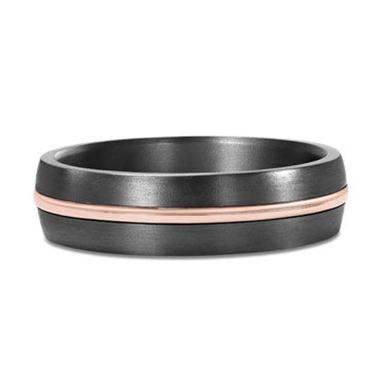 Tantalum & Gold Men's Wedding Ring