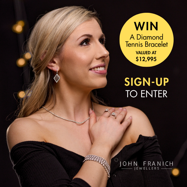 Win a Diamond Tennis Bracelet
