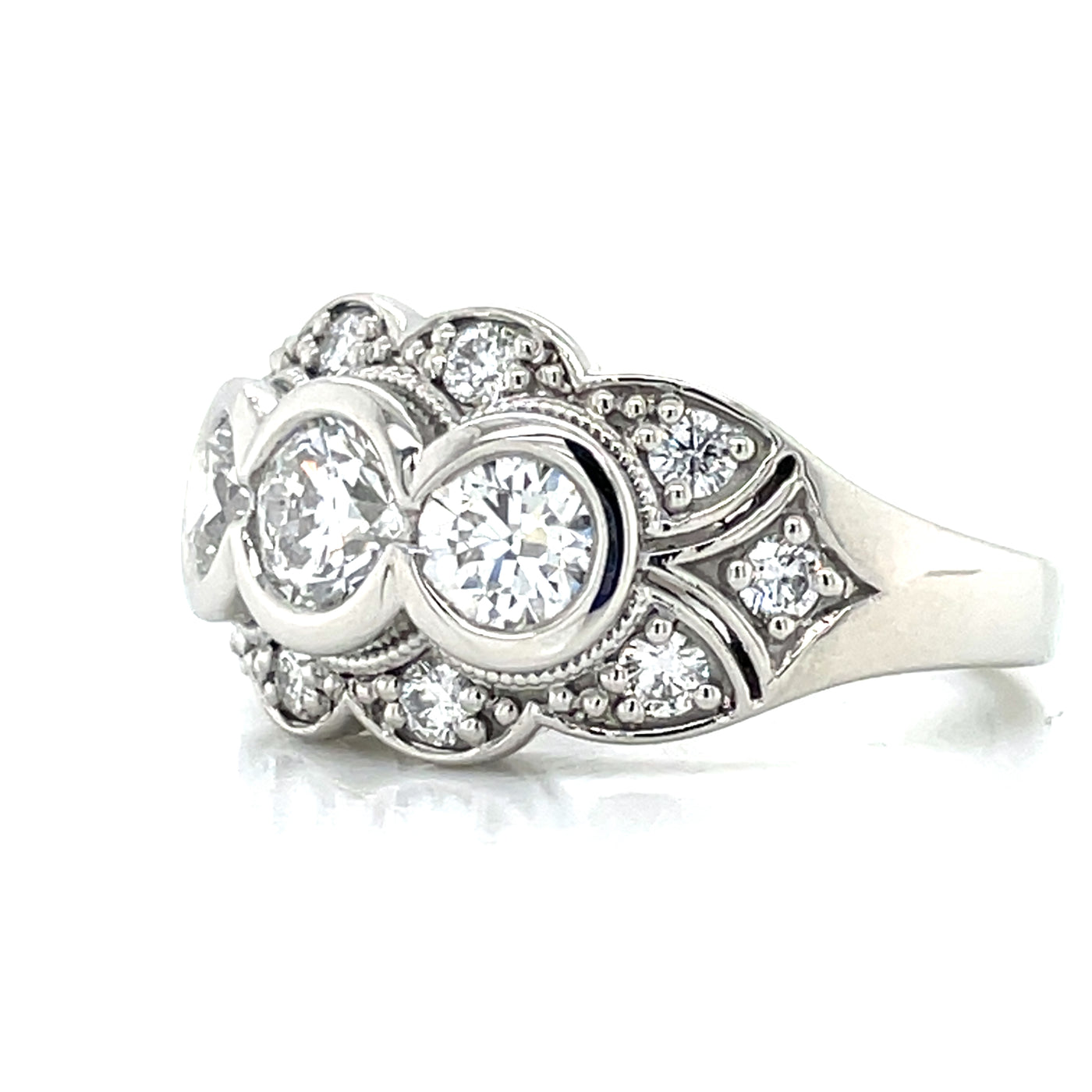 'Donna' Platinum 2.01ct Diamond Ring