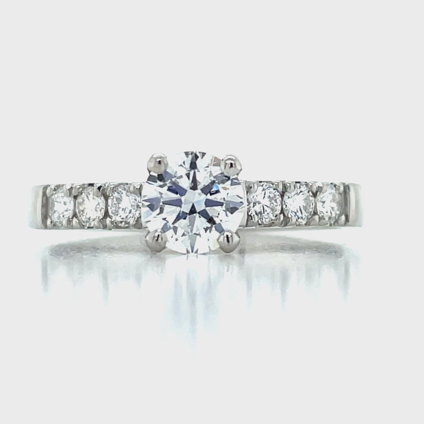 'Gail' Platinum Diamond Ring