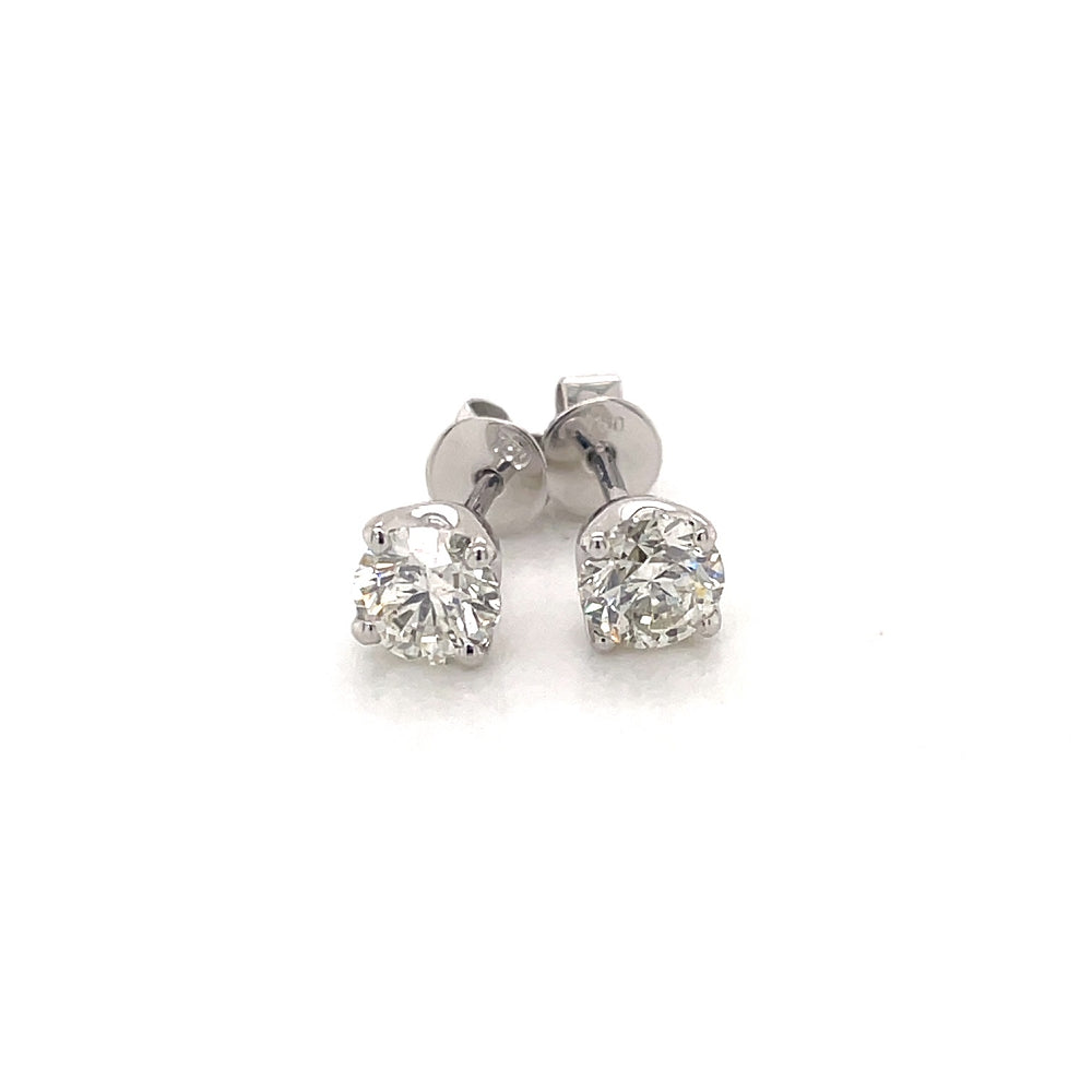 18k White Gold 1.5ct Diamond Stud Earrings