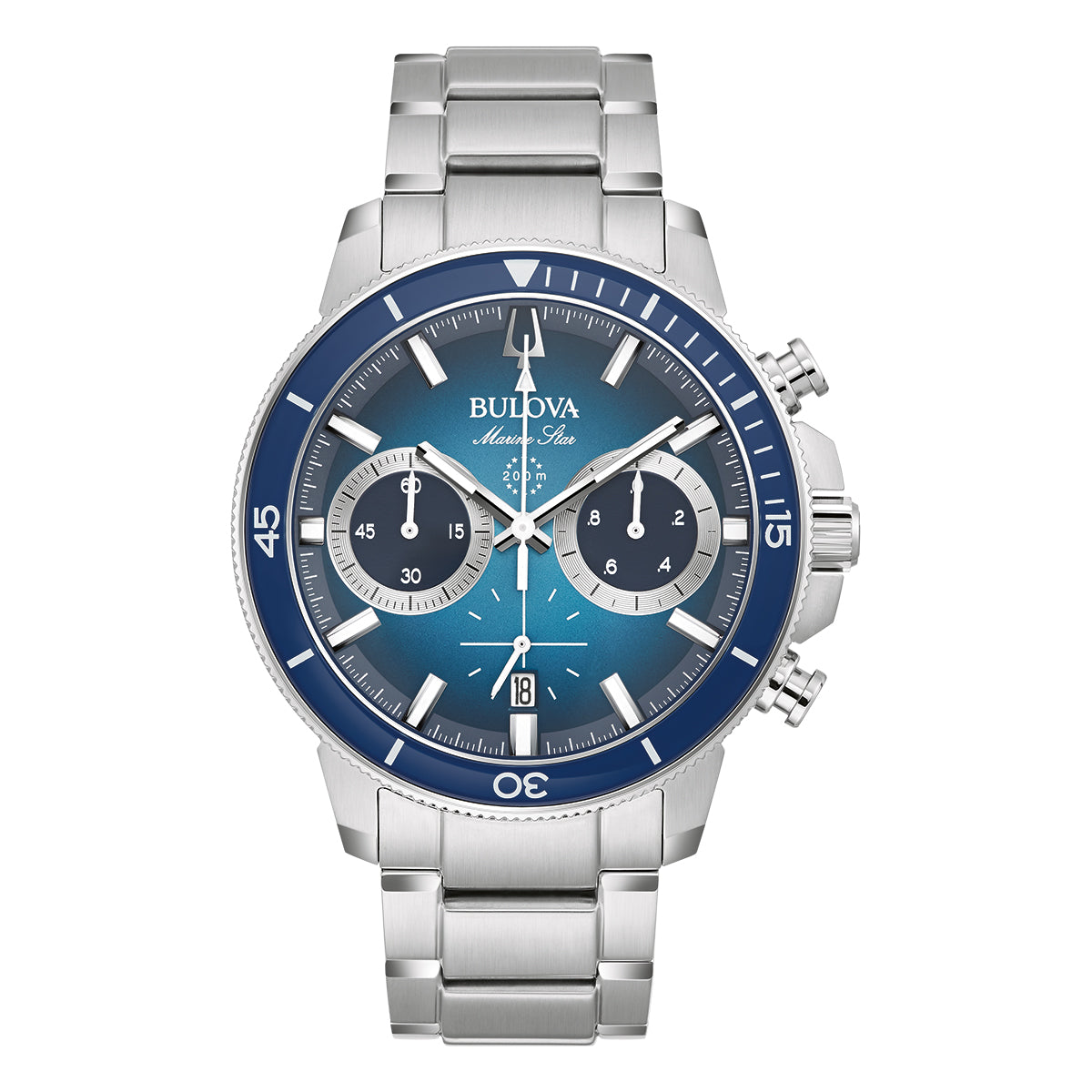 Bulova Marine Star Automatic Watch - Blue john-franich-jewellers-nz