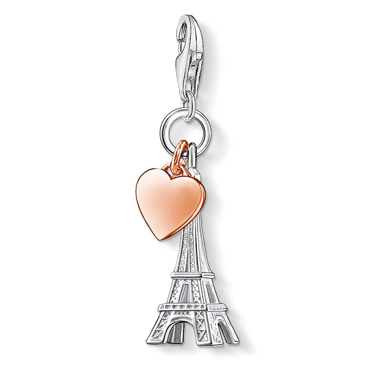 Thomas Sabo Charm Club G/P Heart & Eiffel john-franich-jewellers-nz