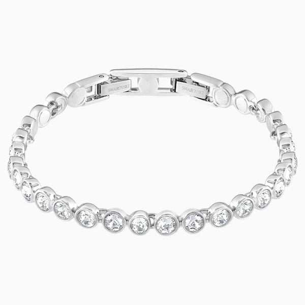 Swarovski Tennis Bracelet, White 17 Cm john-franich-jewellers-nz