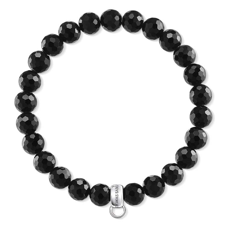 THOMAS SABO C/CLUB BLACK OBSIDIAN BRACELET M