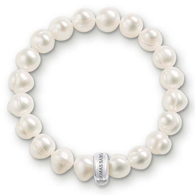 THOMAS SABO C/CLUB FRESHWATER PEARL BRACELET L